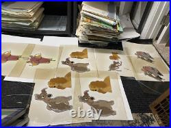 Lady and the tramp animation Cel Walt Disney Production Art MODEL CEL X1