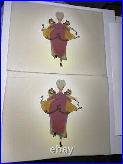 Lady and the tramp animation Cel Walt Disney Production Art MODEL CEL X1