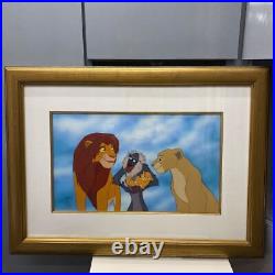 Limited Edition Double Guarantee DiSNEY Lion King Animation Art Cel F/S YA