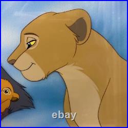 Limited Edition Double Guarantee DiSNEY Lion King Animation Art Cel F/S YA