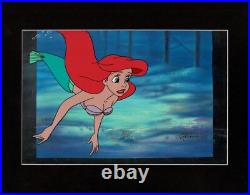 Little Mermaid Ariel Disney TV Production Animation Cel n Drawing 1992-94 19 C-A
