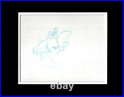 Little Mermaid Sebastian Walt Disney production cel drawing 1989 13
