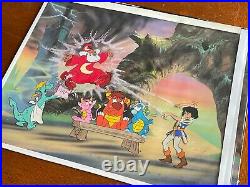 Little Wizards Marvel Presentation Pitch Board Hand Painted Production Cel