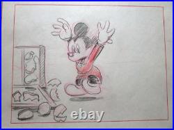 MICKEY MOUSE 1943 Walt Disney ORIGINAL PRODUCTION STORYBOARD cel DRAWING