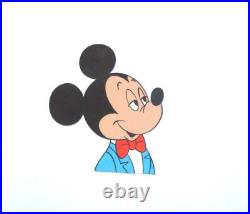 MICKEY MOUSE 1980's WALT DISNEY ORIGINAL ANIMATION PRODUCTION CEL bowtie
