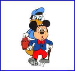 MICKEY MOUSE DONALD DUCK COMMERCIAL WALT DISNEY ORIGINAL PRODUCTION CEL airplane