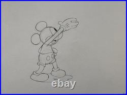 MICKEY MOUSE Production Art Animation Cel Layout Drawing 1939 WALT DISNEY I10