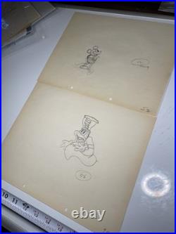 MICKEY MOUSE Production Art Animation Cel WALT DISNEY 1932 TRADER MICKEY I10