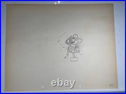 MICKEY MOUSE Production Art Animation Cel WALT DISNEY 1932 WHOOPEE PARTY I10