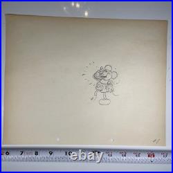 MICKEY MOUSE Production Art Animation Cel WALT DISNEY 1932 WHOOPEE PARTY I10