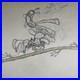 MICKEY MOUSE Production Art Animation Cel WALT DISNEY 1936 MICKEY'S RIVAL I10