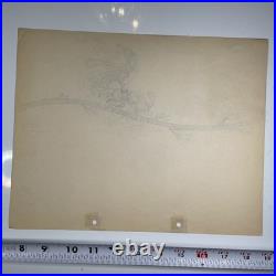 MICKEY MOUSE Production Art Animation Cel WALT DISNEY 1936 MICKEY'S RIVAL I10