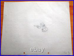 MOTHER GOOSE MELODIES 1931 Girl doll Walt Disney ORIGINAL PRODUCTION cel DRAWING