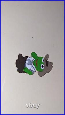 MUPPET BABIES animation cel Vintage Cartoons Background Disney Art 80's Lot X1