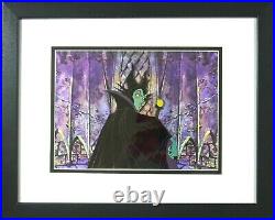 Maleficent Sleeping Beauty cel Art Corner Disney Original Production cel