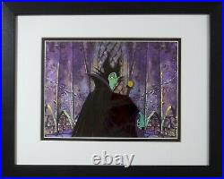 Maleficent Sleeping Beauty cel Art Corner Disney Original Production cel