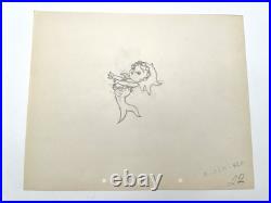 Merbabies Walt Disney Silly Symphony Production Drawing Cel Animation 1938