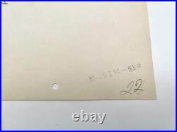 Merbabies Walt Disney Silly Symphony Production Drawing Cel Animation 1938