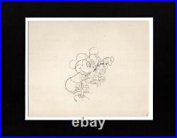 Mickey Mouse 1933 Production Animation Cel Drawing Disney Puppy Love 146
