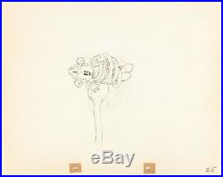 Mickey Mouse 1935 Production Animation Cel Drawing Disney Mickey's Fire Brigade