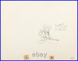 Mickey Mouse 1935 Production Animation Cel Drawing Disney Mickeys Man Friday 110