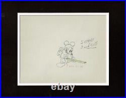 Mickey Mouse 1935 Production Animation Cel Drawing Disney Mickeys Man Friday 110