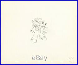 Mickey Mouse 1936 Production Animation Cel Drawing Disney Mickey's Elephant h