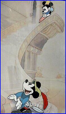 Mickey Mouse Brave Little Tailor 1937 Cel