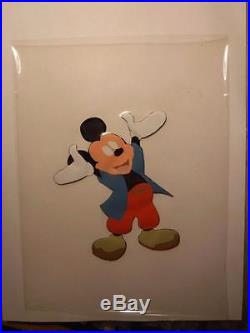 Mickey Mouse Club Art Corner Disney Cel paint Original Production New Fram