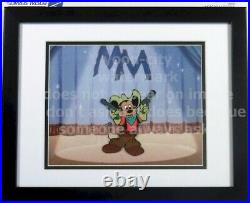 Mickey Mouse Cowboy Guns Club Art Corner Disney cel Original Production ca 1950s