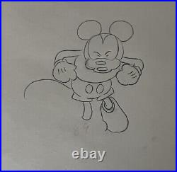 Mickey Mouse Original Animation Production Drawing Walt Disney On Ice 1935