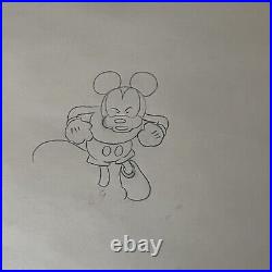 Mickey Mouse Original Animation Production Drawing Walt Disney On Ice 1935