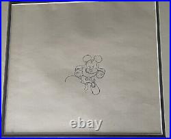 Mickey Mouse Original Animation Production Drawing Walt Disney On Ice 1935