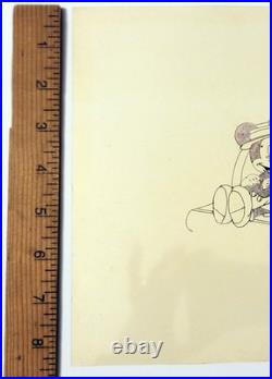 Mickey Mouse Original Walt Disney Production Cel 1940 Mr Mouse Takes A Trip