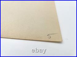 Mickey Mouse Production Drawing Walt Disney 1933 The Mail Pilot Cel Original