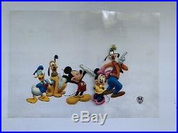 Mickey Mouse and friends Animation Production Cel Disney