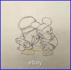 Mickey's Service Station Production Drawing Walt Disney 1935 Cel Mickey Original
