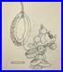 Minnie Mouse Production Drawing Walt Disney 1934 Camping Out Cel Original