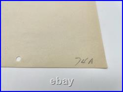 Minnie Mouse Production Drawing Walt Disney 1934 Camping Out Cel Original