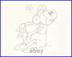 Minnie Mouse production Animation Cel drawing Disney Mickeys Rival 1936 57