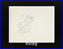 Minnie Mouse production Animation Cel drawing Disney Mickeys Rival 1936 57