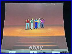 NEW KIDS ON THE BLOCK Animation Cel Walt Disney Channel Vintage Cartoon 90's I20