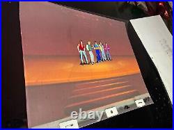 NEW KIDS ON THE BLOCK Animation Cel Walt Disney Channel Vintage Cartoon 90's I20