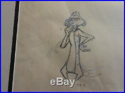 ORIGINAL Disneys Lion King Timon Animation Production Cel Sketch