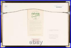Oliver And Company Original Production Cel withCoA Framed Dodger and Piano