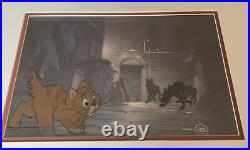 Oliver and Company Disney Original Production Cel 1988 Multi-layer Cel
