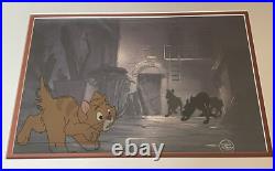 Oliver and Company Disney Original Production Cel 1988 Multi-layer Cel