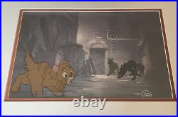 Oliver and Company Disney Original Production Cel 1988 Multi-layer Cel
