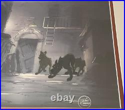 Oliver and Company Disney Original Production Cel 1988 Multi-layer Cel