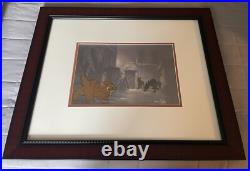 Oliver and Company Disney Original Production Cel 1988 Multi-layer Cel